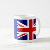 Mug Drapeau personnalisable de l'Europe & Drapeau du R (Devant droit)