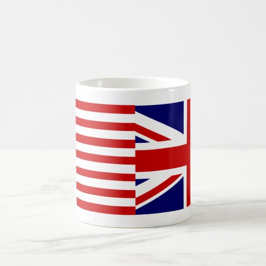 Mug Drapeau personnalisable des États-Unis & Drapeau d (Centre)