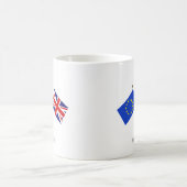 Mug Drapeau personnalisable d'Europe & Drapeau du Roya (Centre)