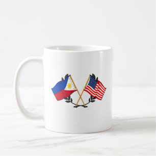 Mug Drapeau philippin américain Patrimoine philippin V