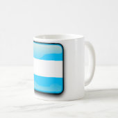 Mug Drapeau poli argentin (Devant droit)