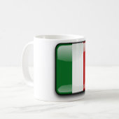 Mug Drapeau poli italien (Devant gauche)