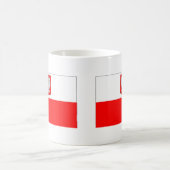 Mug Drapeau polonais avec Eagle (Centre)