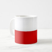 Mug Drapeau polonais cool (Devant gauche)