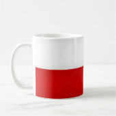 Mug Drapeau polonais cool (Gauche)