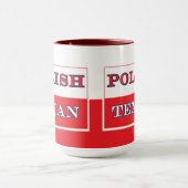 Mug Drapeau polonais de la Pologne texane (Centre)