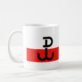 Mug Drapeau polonais de résistance (Gauche)