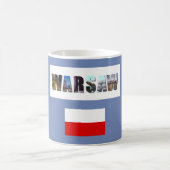 Mug Drapeau polonais de Varsovie (Centre)