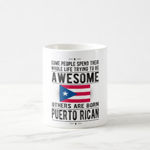 Mug Drapeau Porto Rico Porto-Rico Roots Porto Rico