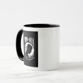 Mug Drapeau POW MIA : Soldats disparus de la guerre du (Devant gauche)