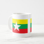 Mug Drapeau proposé 2007 de Myanmar (Devant gauche)