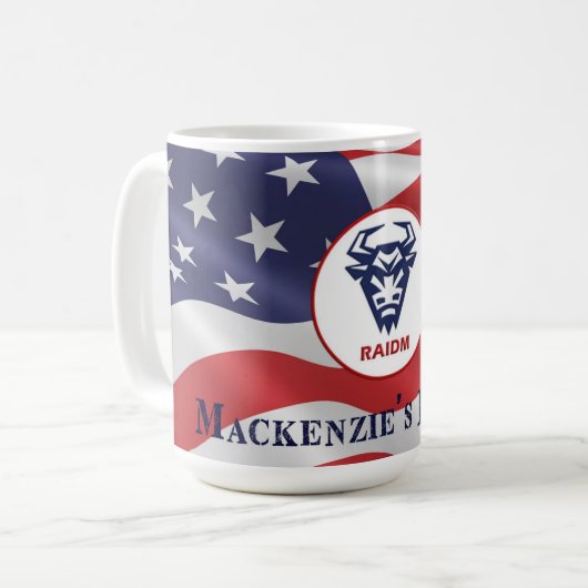 Mug Drapeau RAIDM (Devant gauche)