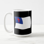 Mug Drapeau Religion Chrétienne (Gauche)