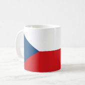 Mug Drapeau République tchèque (Devant gauche)
