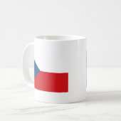 Mug Drapeau République tchèque (Devant gauche)