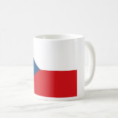 Mug Drapeau République tchèque (Devant droit)