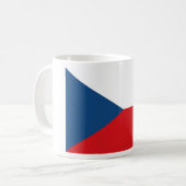 Mug Drapeau République tchèque (Devant gauche)