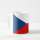 Mug Drapeau République tchèque (Devant gauche)