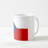 Mug Drapeau République tchèque cool (Devant droit)