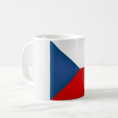 Mug Drapeau République tchèque cool (Devant gauche)