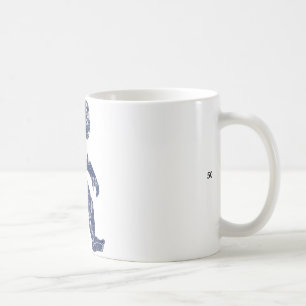 Mug Drapeau Rétro de l'État Sasquatch Colorado Montagn