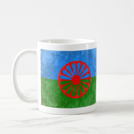 Mug Drapeau romani (Gauche)