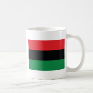 Mug Drapeau rouge, noir et vert