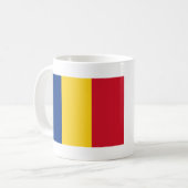 Mug Drapeau roumain (Devant gauche)