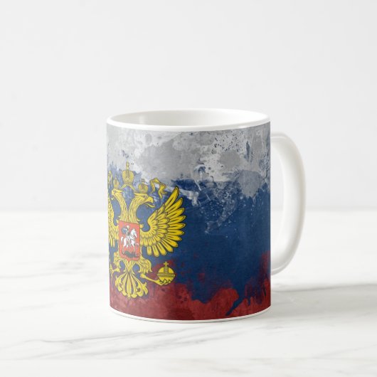 Mug Drapeau russe (Devant droit)
