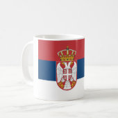 Mug Drapeau serbe (Devant gauche)
