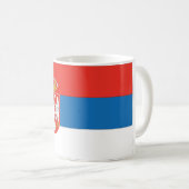 Mug Drapeau serbe (Devant droit)