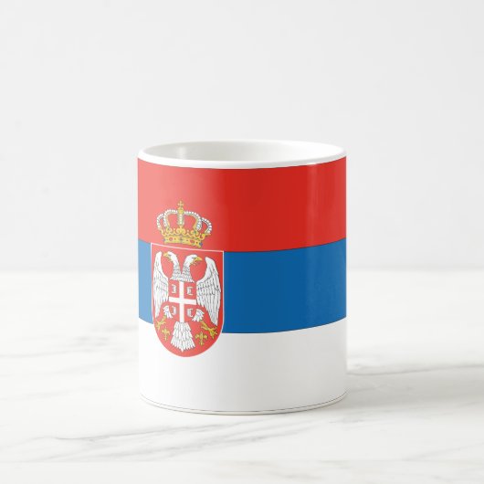 Mug Drapeau serbe (Centre)