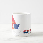 Mug Drapeau serbe (Centre)