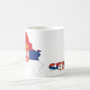 Mug Drapeau serbe