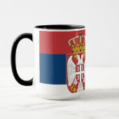 Mug Drapeau Serbie (Gauche)