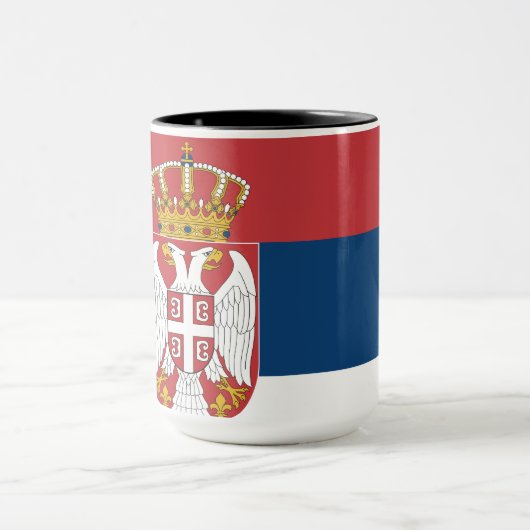 Mug Drapeau Serbie (Centre)