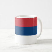 Mug Drapeau Serbie (Devant droit)