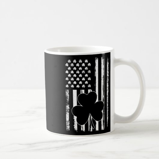 Mug Drapeau Shamrock irlandais Saint-Patrick (Droite)