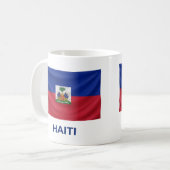 Mug Drapeau Simple Haïti | Fierté Quotidienne (Devant gauche)