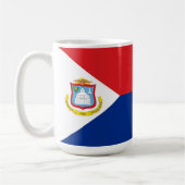 Mug Drapeau Sint Maarten (Gauche)