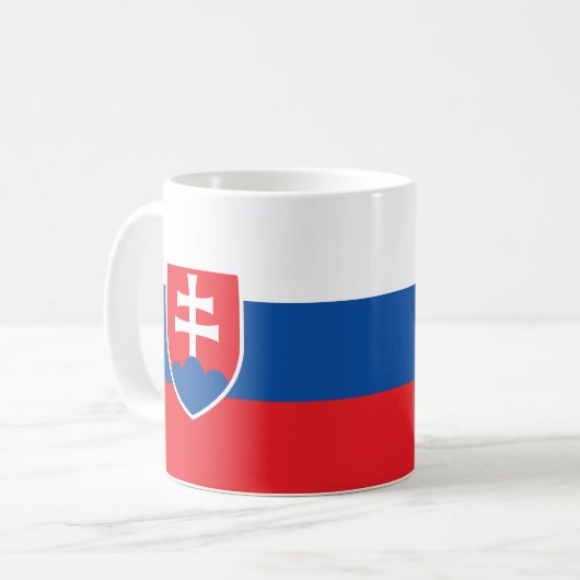 Mug Drapeau Slovaquie (Devant gauche)