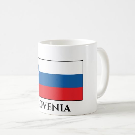 Mug Drapeau Slovénie (Devant droit)