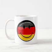 Mug Drapeau souriant allemand (Gauche)