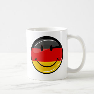 Mug Drapeau souriant allemand