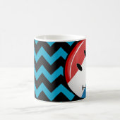 Mug Drapeau souriant du Luxembourg (Centre)