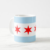 Mug Drapeau Souvenir Chicago (Devant gauche)