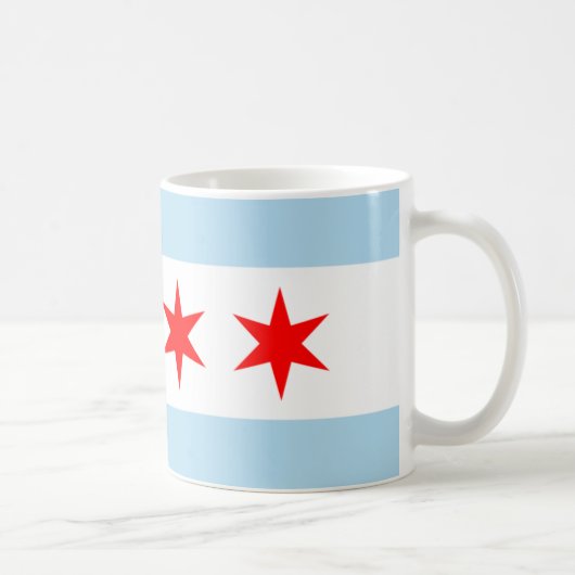 Mug Drapeau Souvenir Chicago (Droite)