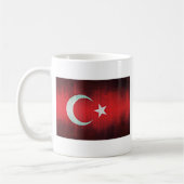 Mug Drapeau stylisé de la Turquie (Gauche)