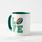 Mug Drapeau sud-africain (Devant gauche)
