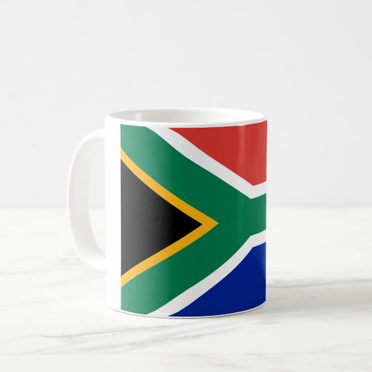 Mug Drapeau sud-africain (Devant gauche)